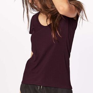 Lululemon Women's Purple T-Shirt